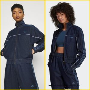 Adidas Denim Japona Track Jacket Nwt 